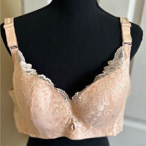 Lace Bra with Jewel Size 50/115